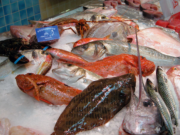 Le poisson de Méditerranée de la Poissonnerie Deloye