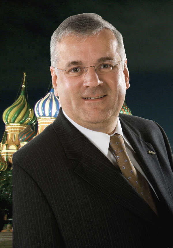 Michel Stalport à Moscou
