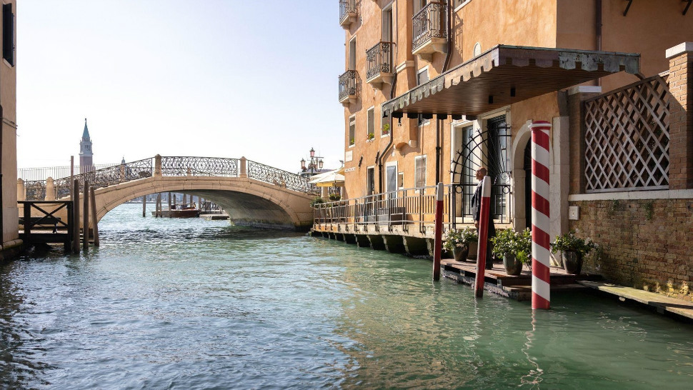 Hotel Gabrielli Venezia, façade extérieure sur la Riva degli Schiavoni