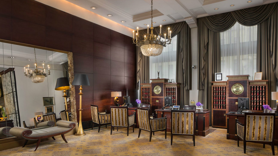 Lobby de l'Esplanade Zagreb Hotel, Zagreb
