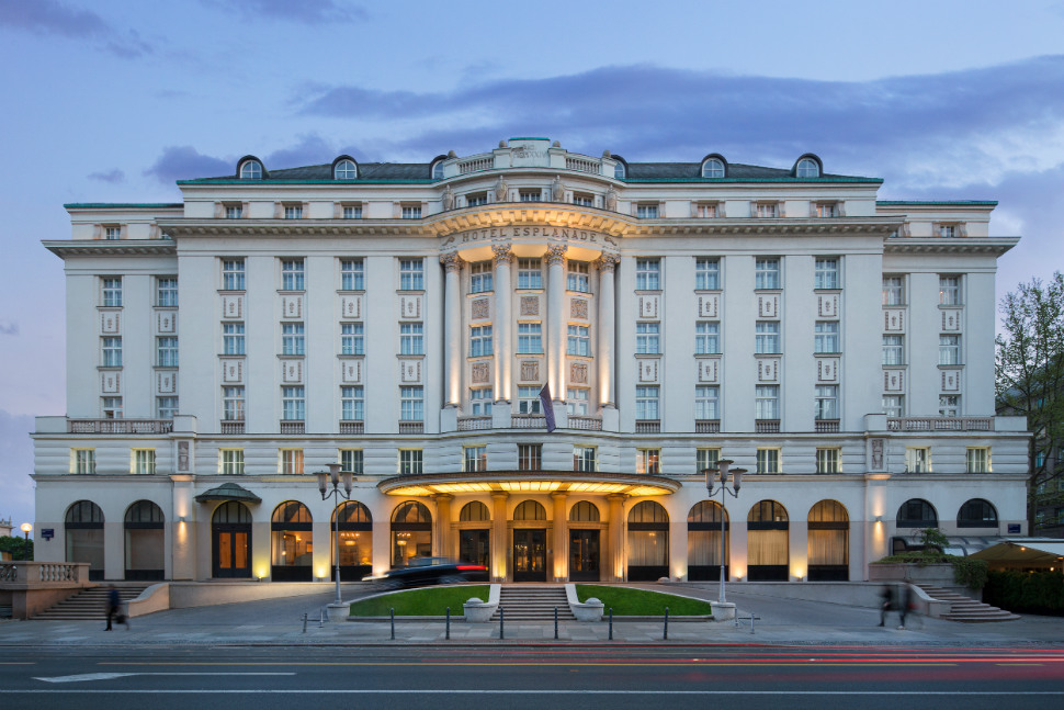 Façade de l'Esplanade Zagreb Hotel, Art of Hospitality Excellence 2026