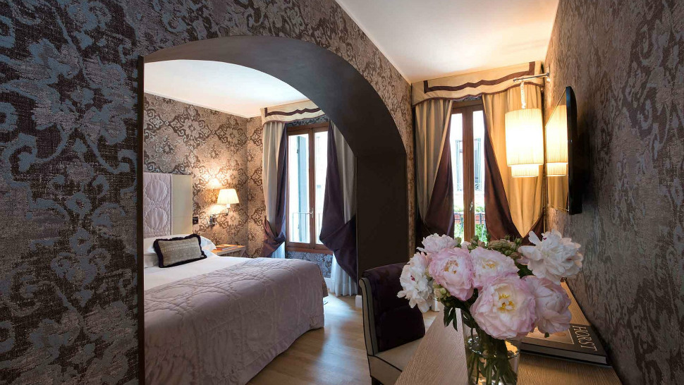 Chambre Deluxe avec vue sur le canal au Splendid Venice