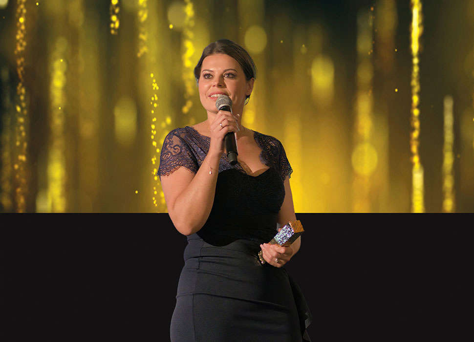 Sandrine Versavel at European Hotel Awards