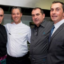 Raingeard, Degenne et Catala:  Dîner à Six mains à la Bégude