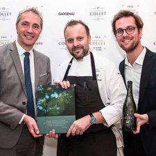 David Toutain présent au Prix Champagne Collet du Livre de Chef