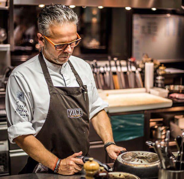 Edwin Vinke au restaurant De Kromme Water Gang © Pieter D'Hoop
