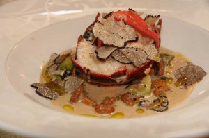 Homard aux truffes