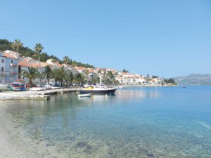 Korcula en Croatie