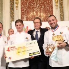 Jérôme Schilling, vainqueur du Challenge Culinaire du Président de la République