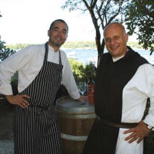 La Tonnelle: Arnaud Ronxin cuisine chez les moines