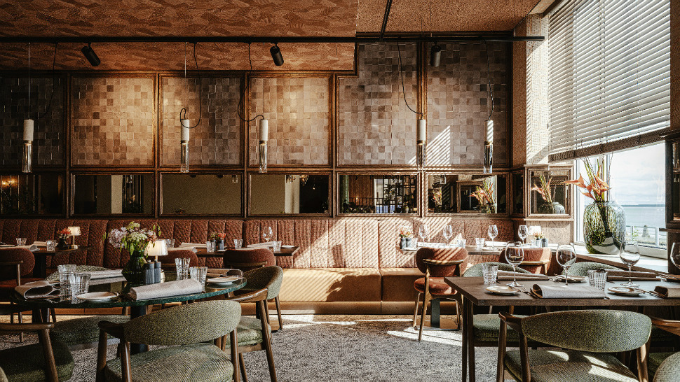 Intérieur du restaurant de Hotel De Zeevaartschool à Vlissingen