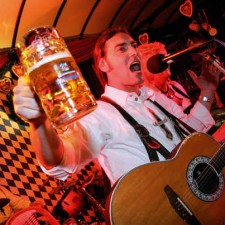 Oktoberfest 2012 au Café de Paris avec les bières Weihenstephan